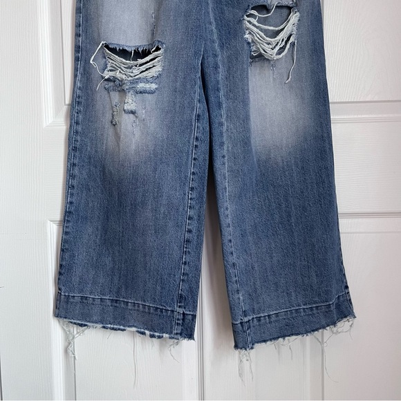 DESTROYED WIDE LEG JEANS BY DIXIE - Picture 5 of 13